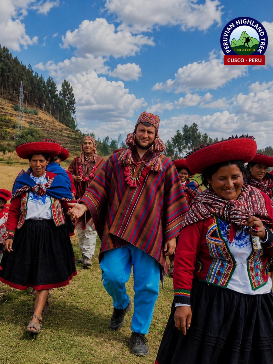 Rural community tourism and living Andean culture in Cusco, Peru